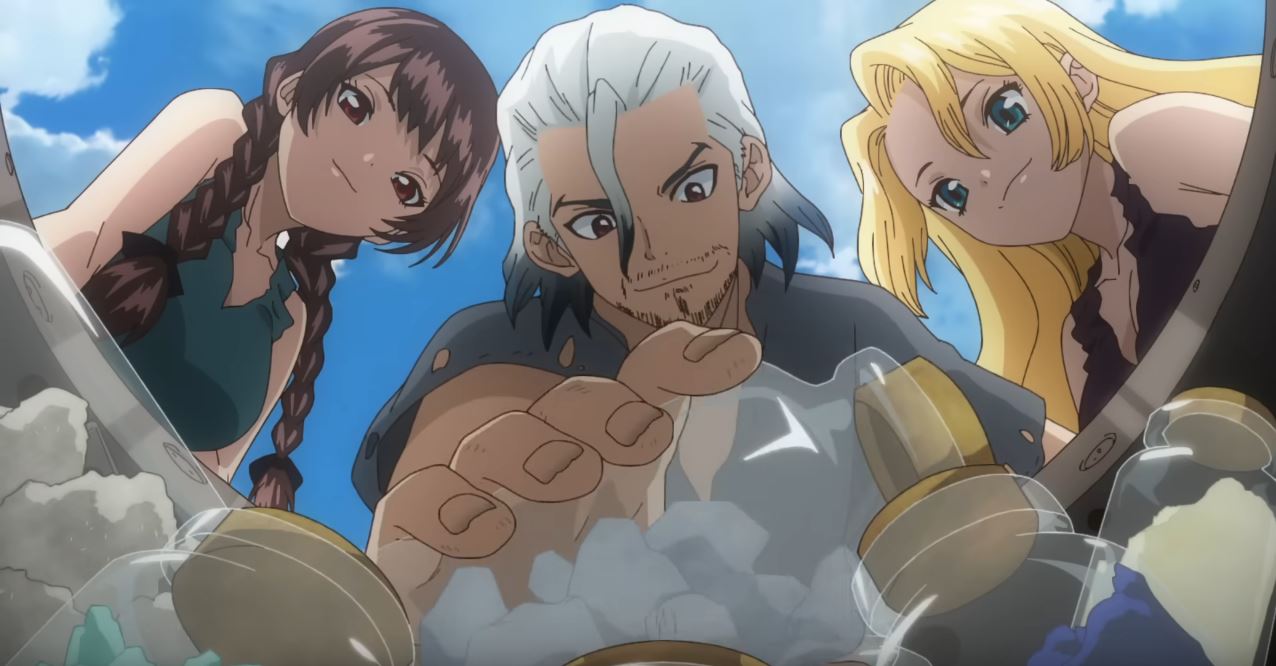 3ª temporada de Dr. STONE ganha trailer e previsão de estreia