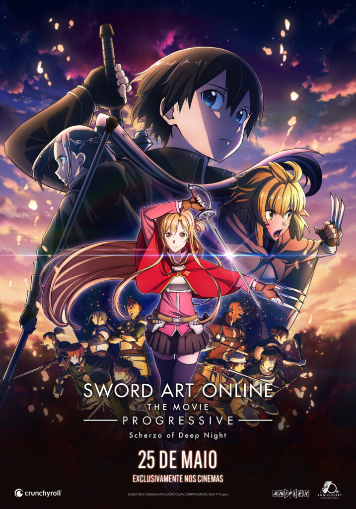 Sword Art Online Progressive – 2º filme ganha trailer legendado e data de  estreia no Brasil - IntoxiAnime