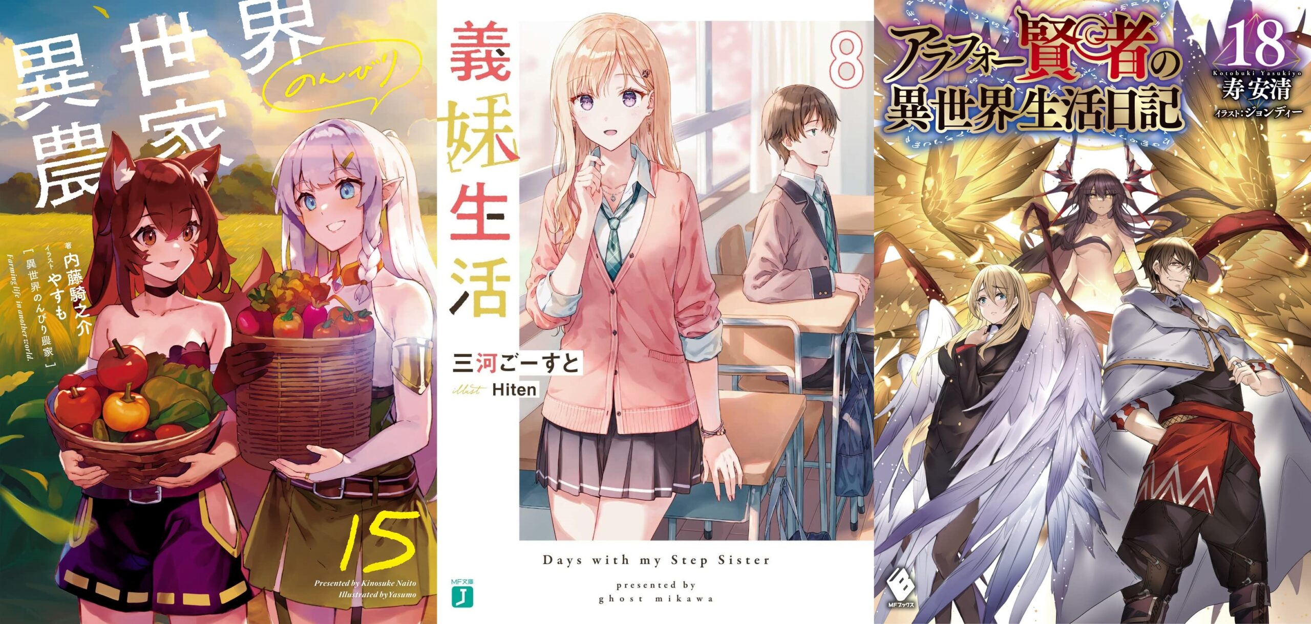 Light Novels mais vendidas (Abril 24 – Abril 30) - IntoxiAnime