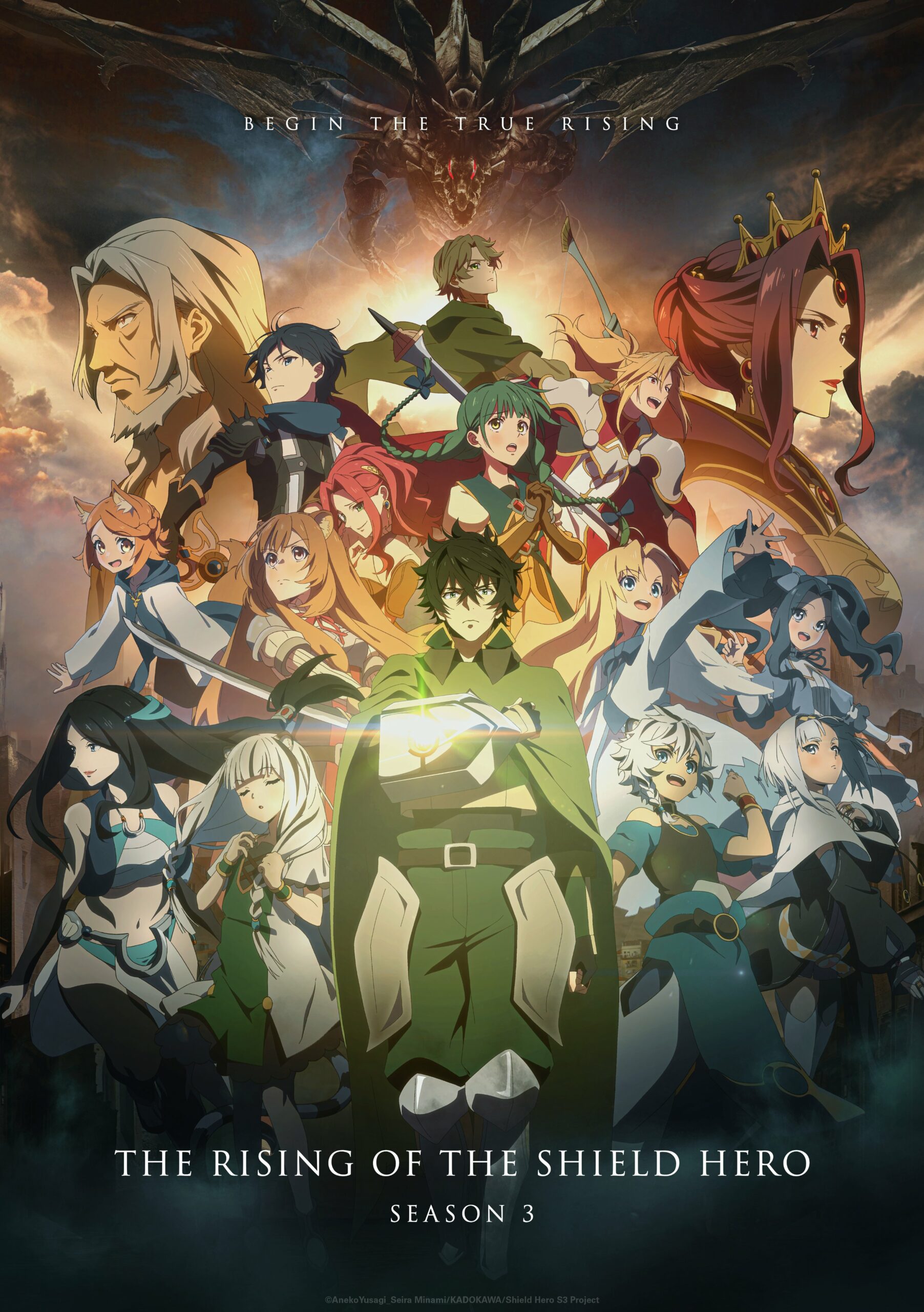 Shield Hero tem 2ª temporada e 3ª temporada anunciadas! - IntoxiAnime