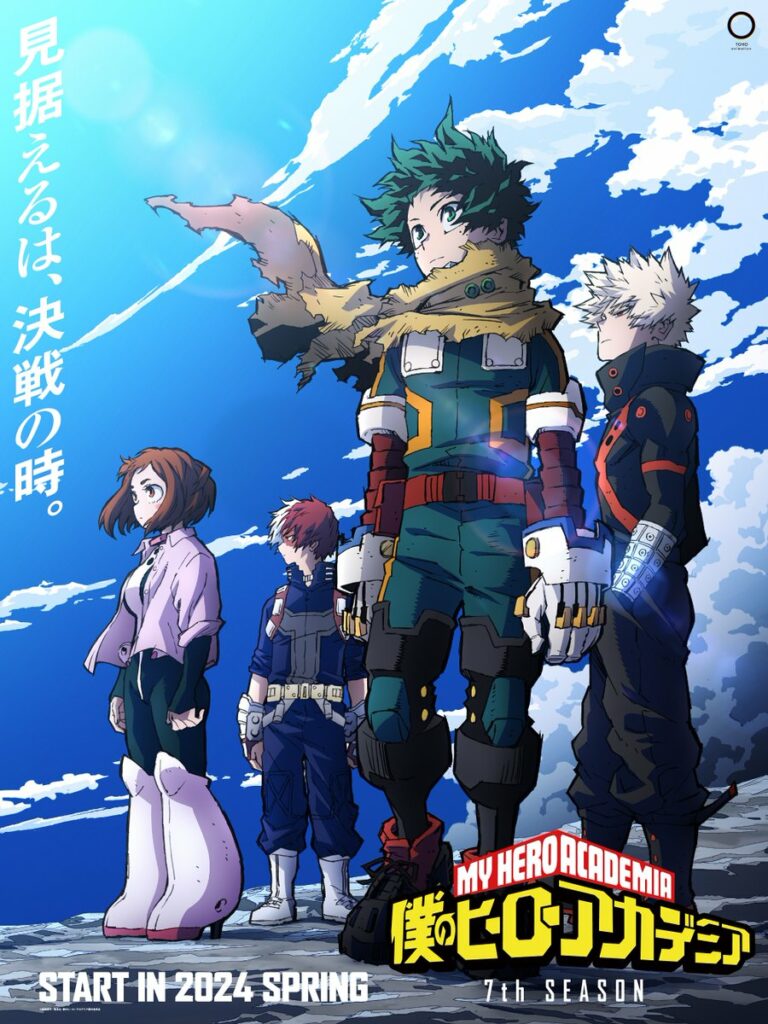 Boku no Hero Academia tem anuncio de 7º temporada - IntoxiAnime